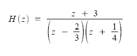 Eqn 2: transfer function